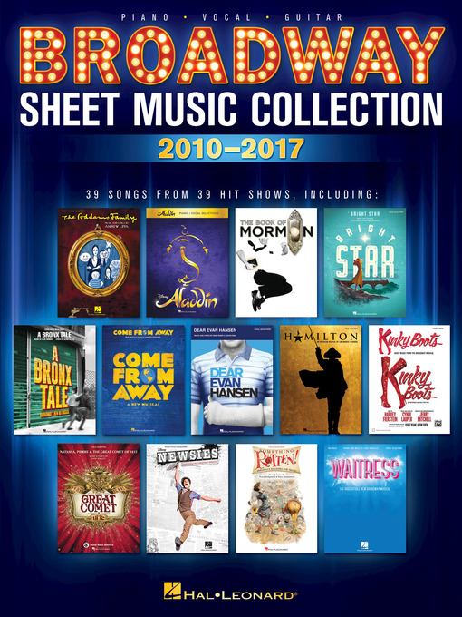 Title details for Broadway Sheet Music Collection by Hal Leonard Corp. - Wait list